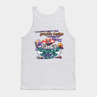 Graphic Design Frog Tank Top